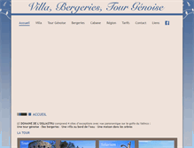 Tablet Screenshot of domaine-de-logliastru.com